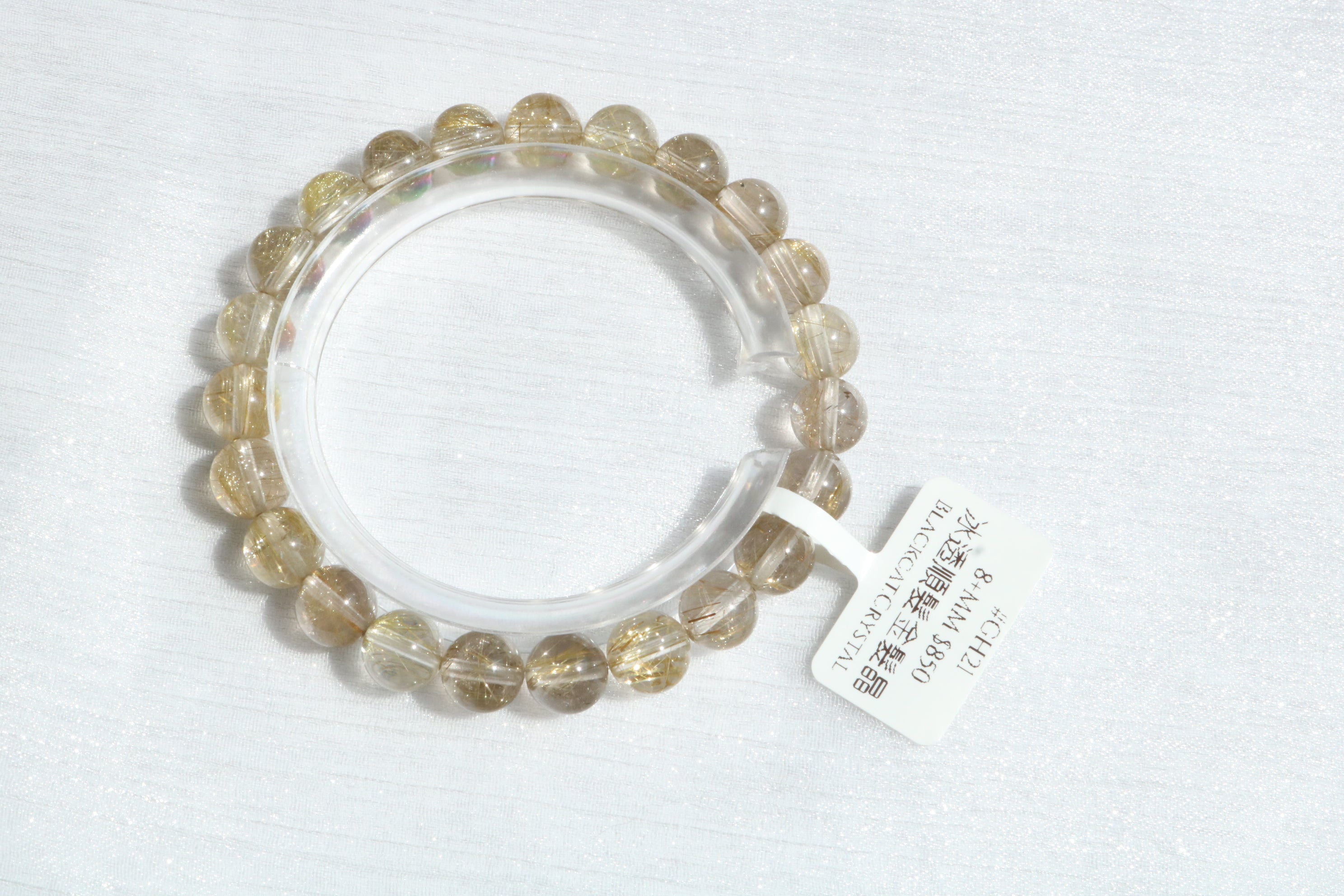 冰透順髮金髮晶(GH21) 8+mm