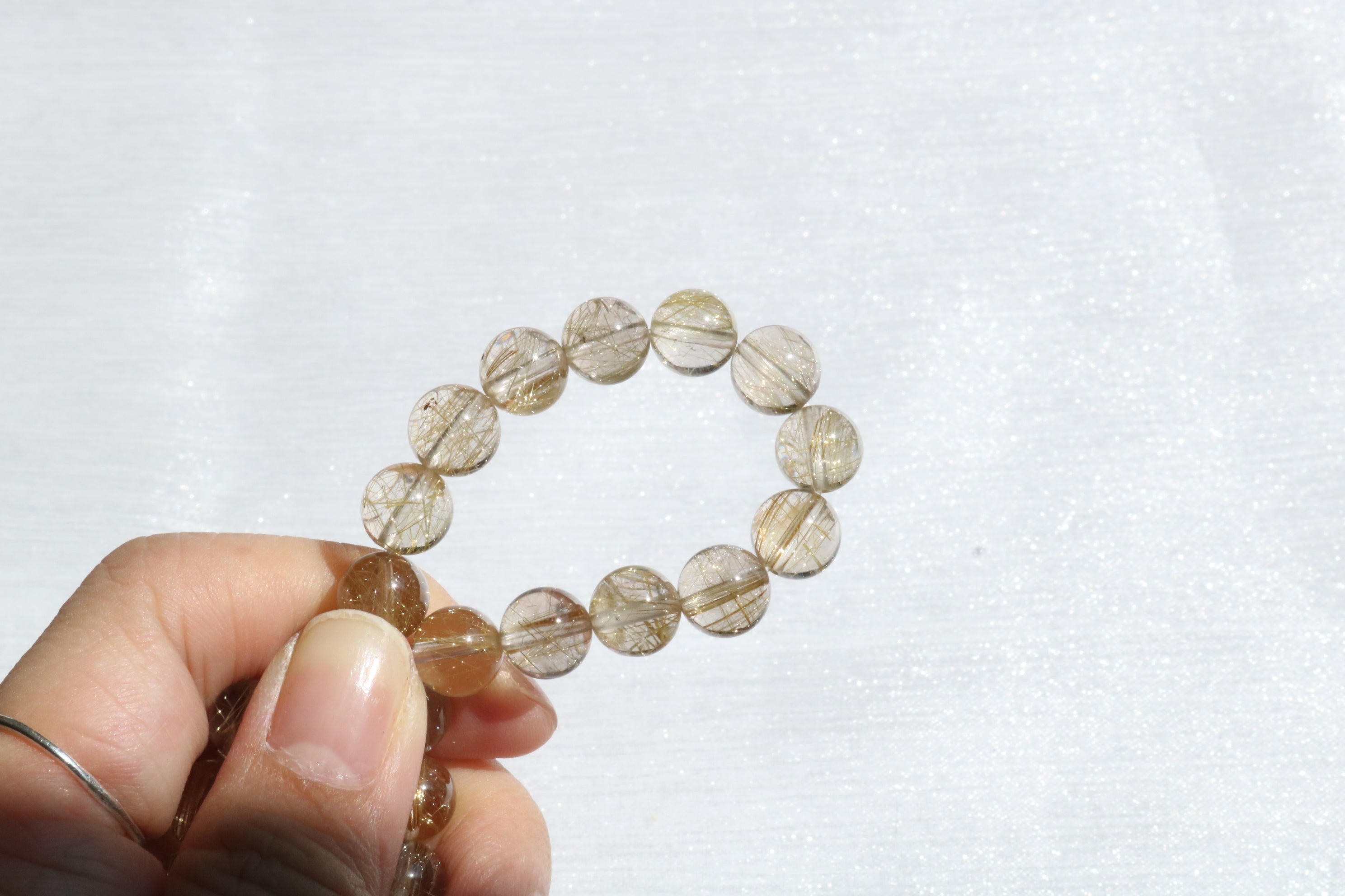 冰透順髮金髮晶(GH21) 8+mm