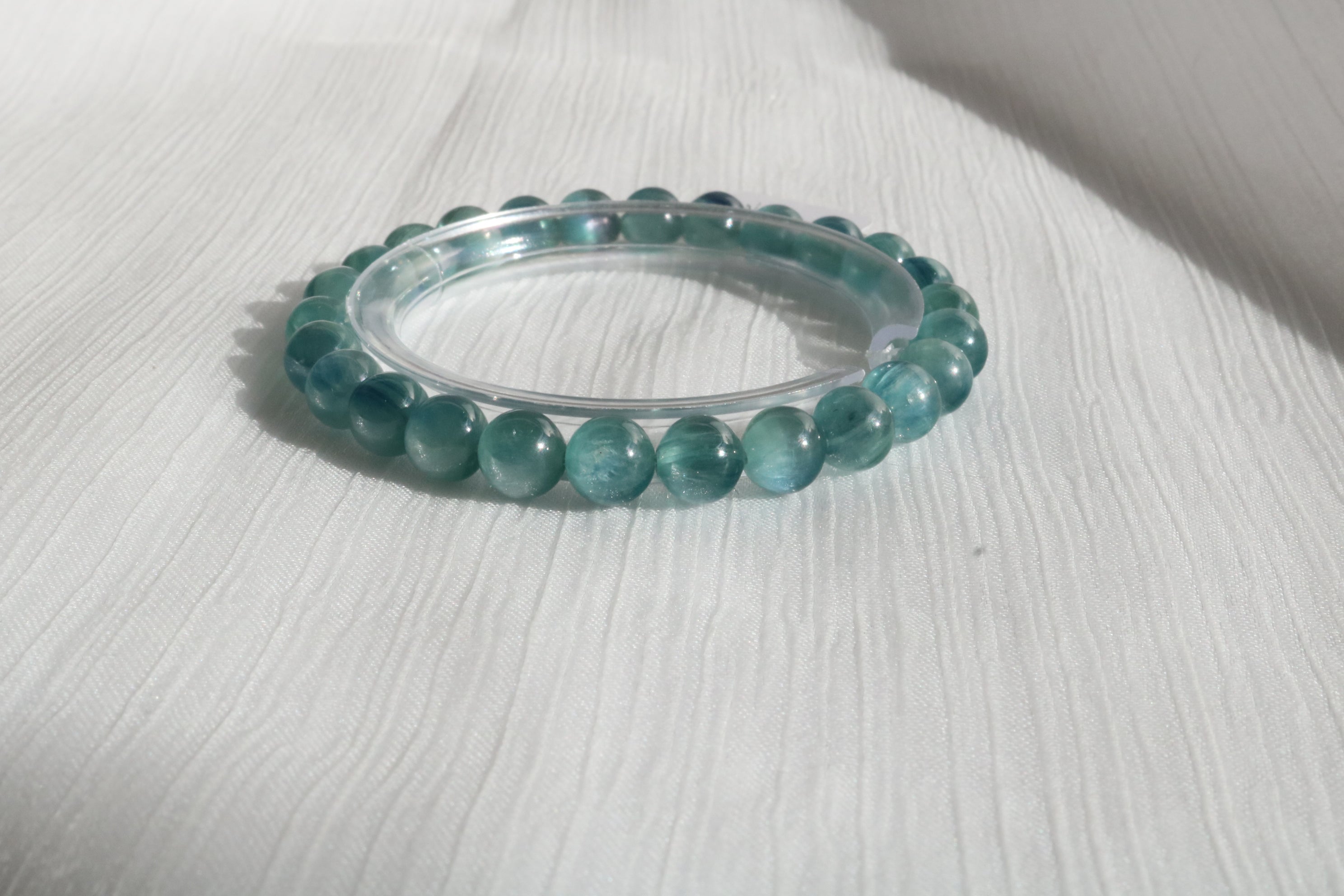 莫奈花園藍綠晶(SBG30) 7.4mm