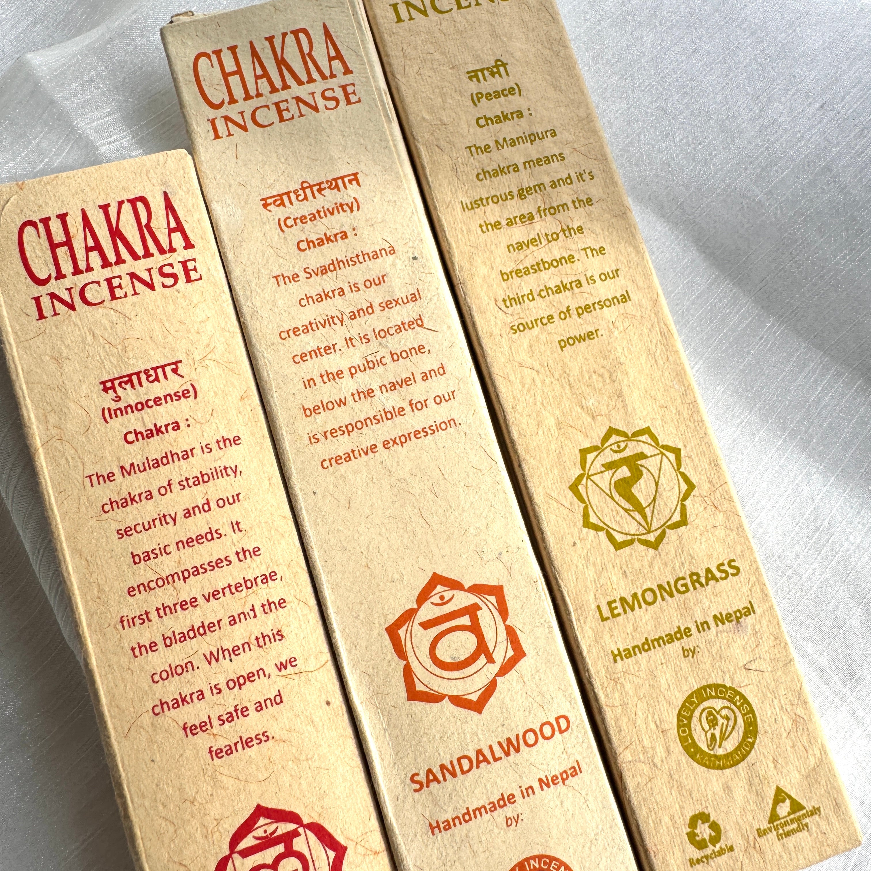 清理脈輪 |尼泊爾七脈輪線香