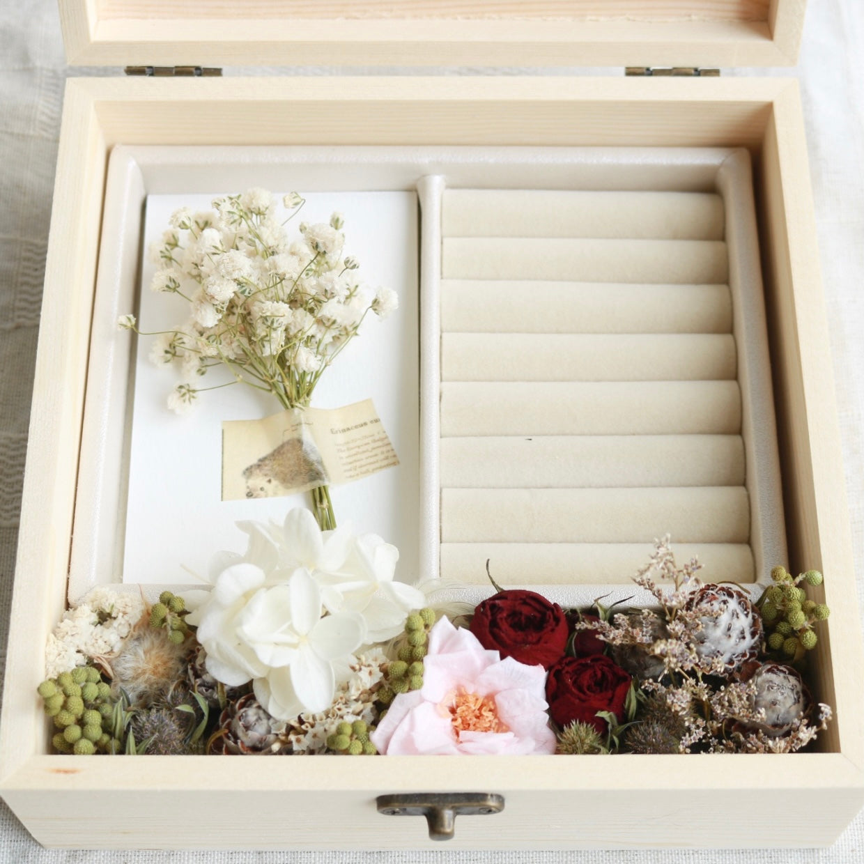 情人節限定花藝首飾盒